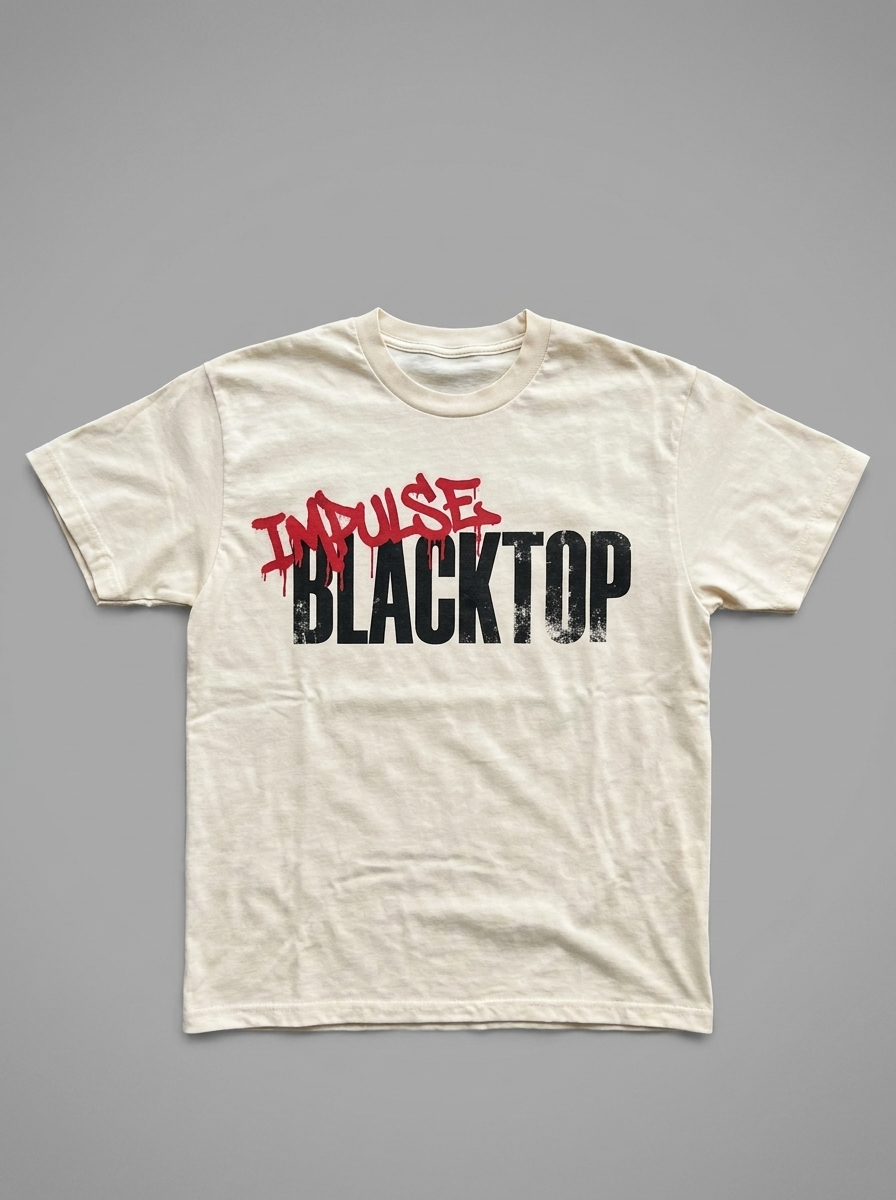 Impulse Blacktop tee front